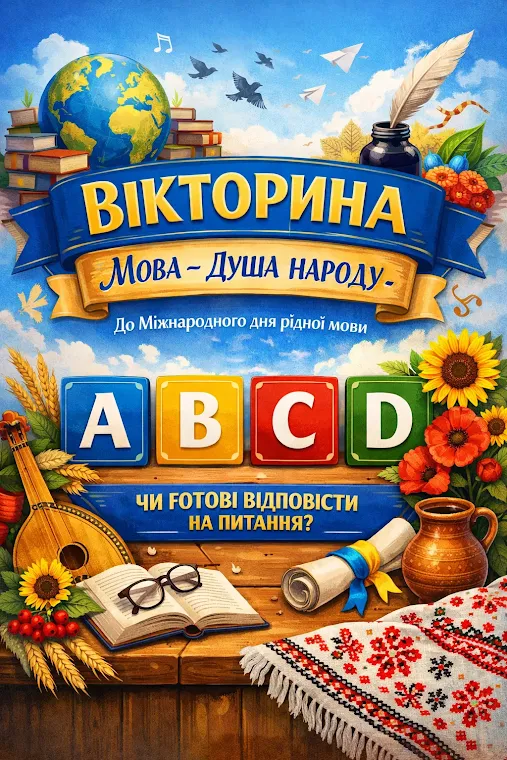 Вікторина «Мова – душа народу».